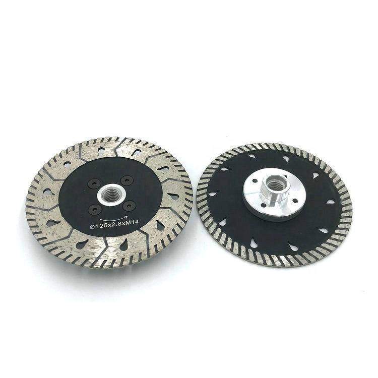 5inch /125mm Turbo cutting and grinding diamond blade for granite