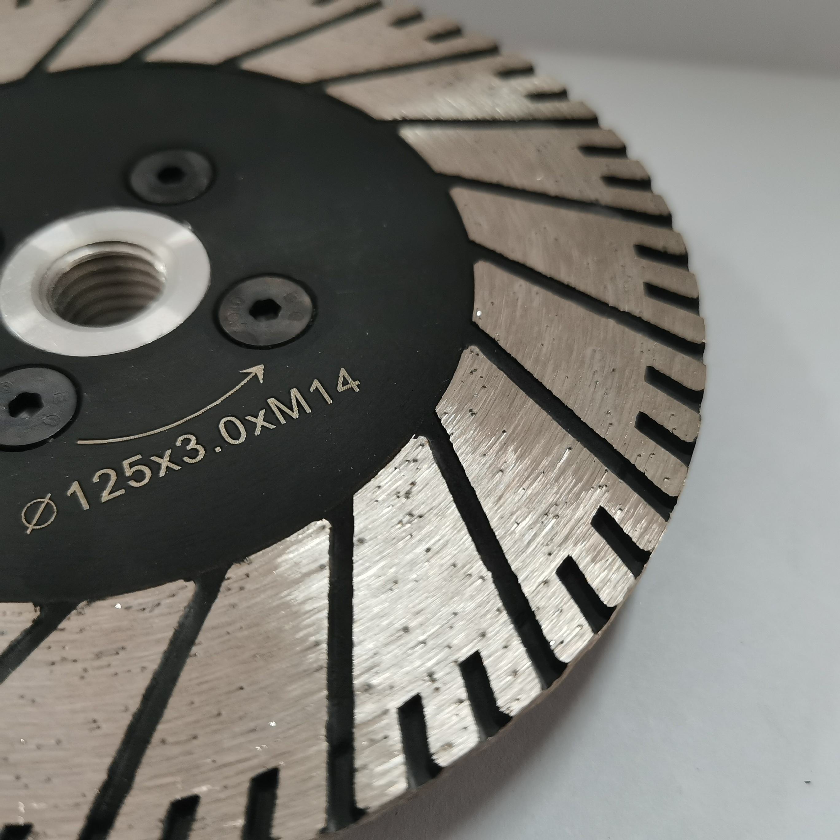 100/125mm M14 Diamond cutting grinding disc saw blade for sharpening granite marble concrete