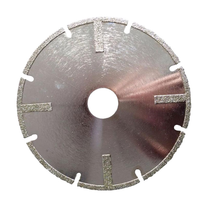 Electroplated stone marble 125 mm diamond cutting disc blade circular saw blade