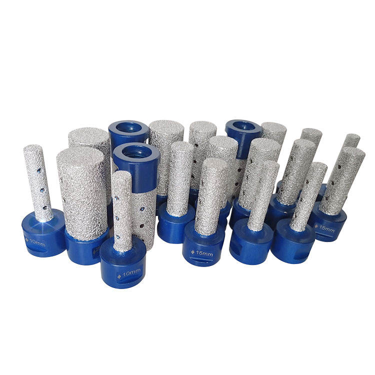 6-25mm M14 Thread Diamond Finger Bits For Granite/Quartz Stone/Marble Milling Tools Angle Grinder Milling Bits