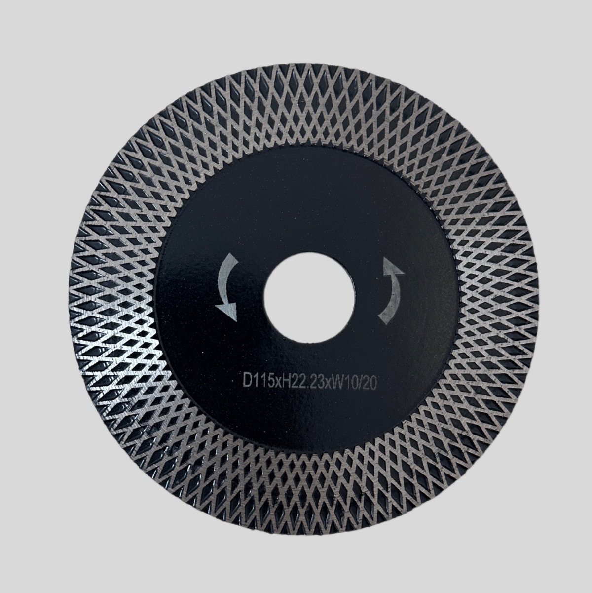 115/125mmHot Pressed Sintered Diamond Turbo Mesh Cut Saw Blade for Porcelain Ceramic Tile Marble