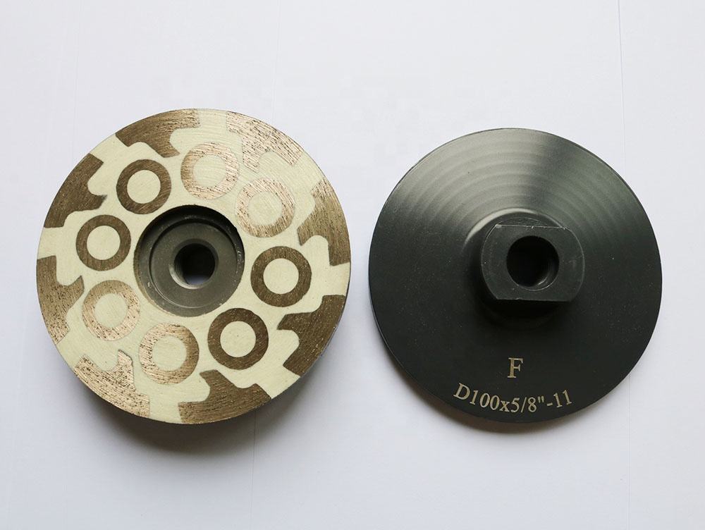 4inch Resin Filled Diamond Grinding Cup Wheel For Grinding And Abrasive