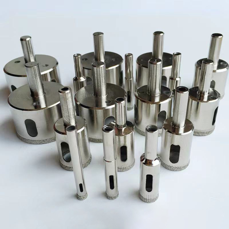 Electroplated Diamond Core Drill Bit Glass Tile Hole Saw Cutter Glass Core Drill Bits