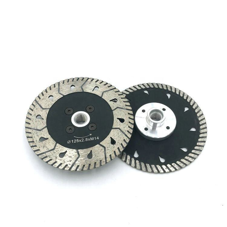 5inch /125mm Turbo cutting and grinding diamond blade for granite