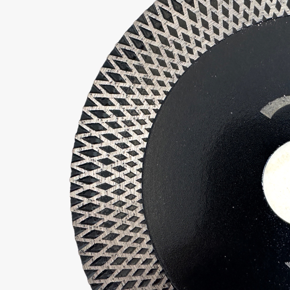 115/125mmHot Pressed Sintered Diamond Turbo Mesh Cut Saw Blade for Porcelain Ceramic Tile Marble