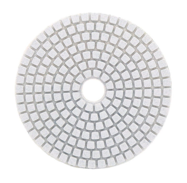 5inch Flexible Resin Abrasive Diamond Polishing Disk Stone Concrete Marble Polishing Pad For Polisher