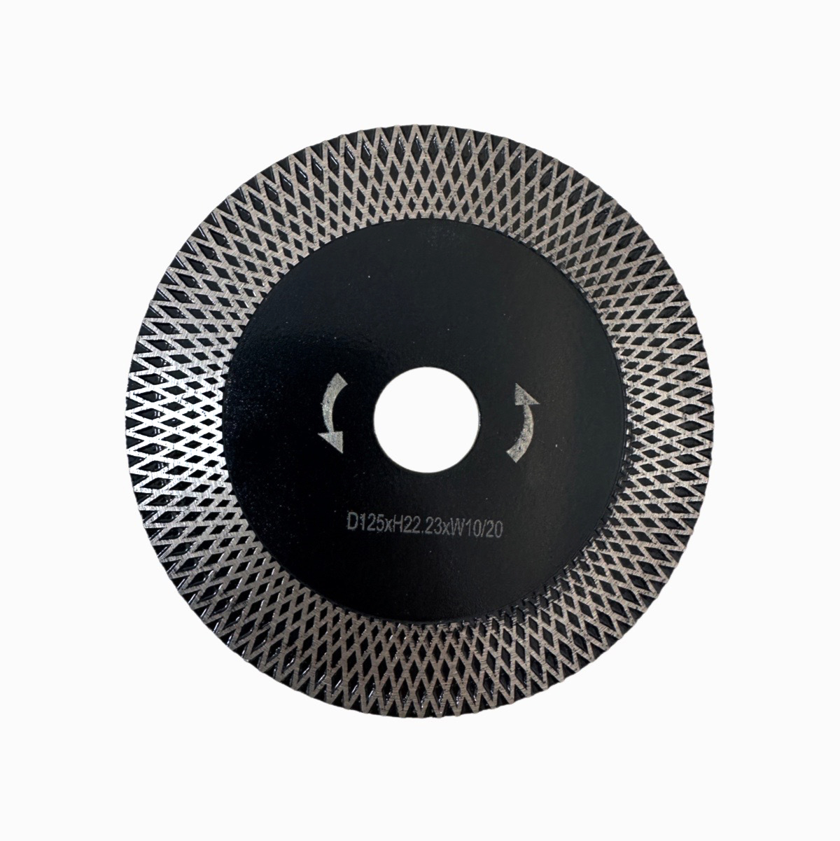 115/125mmHot Pressed Sintered Diamond Turbo Mesh Cut Saw Blade for Porcelain Ceramic Tile Marble